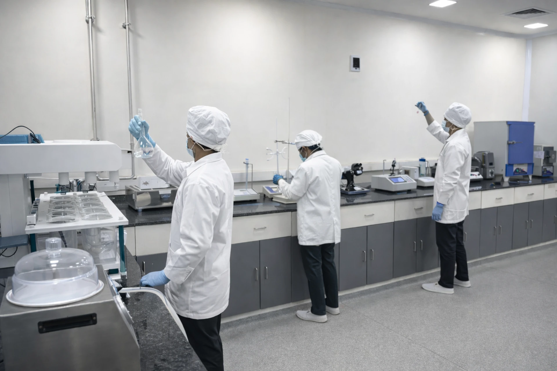 Quality control laboratory